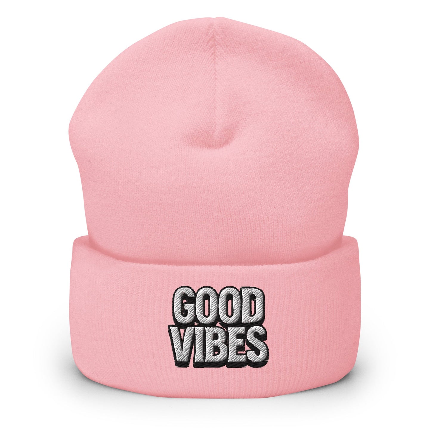 Good Vibes Cuffed Beanie - Swash Peak