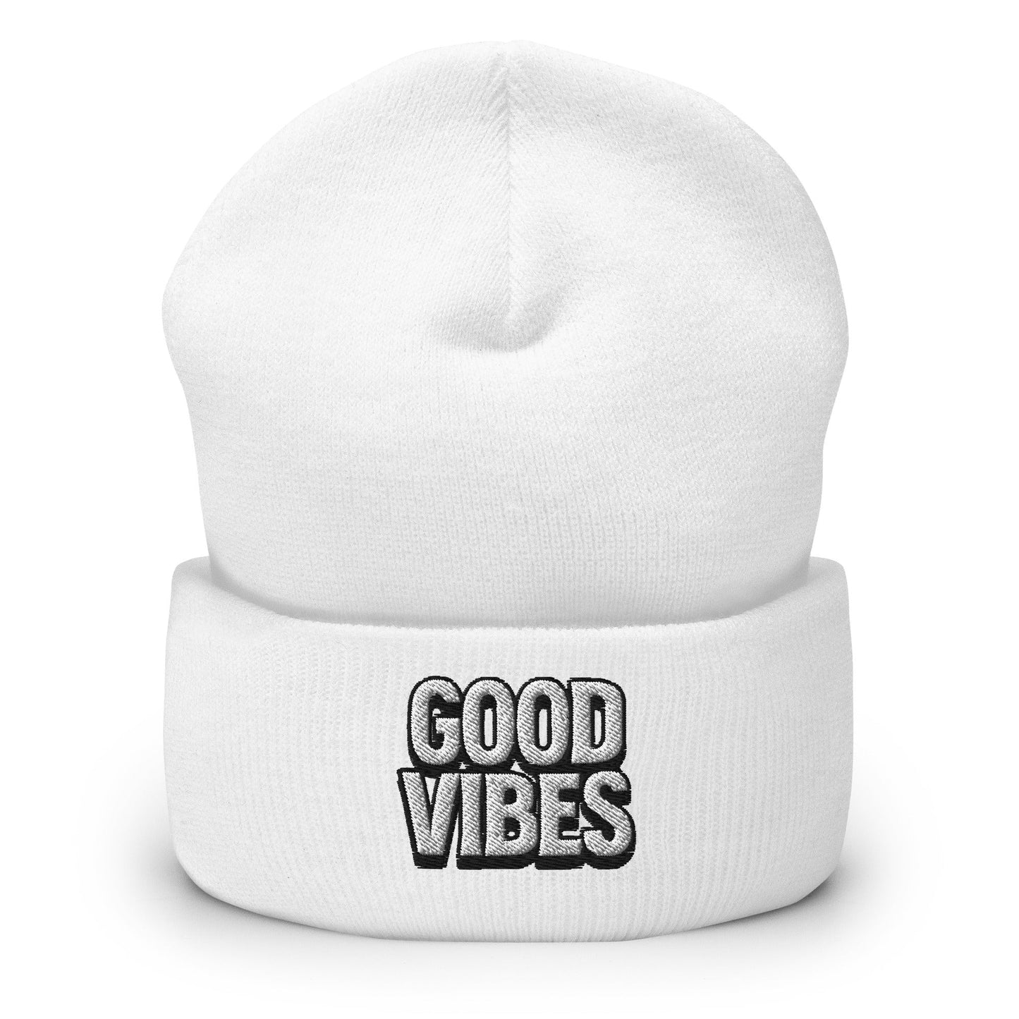 Good Vibes Cuffed Beanie - Swash Peak