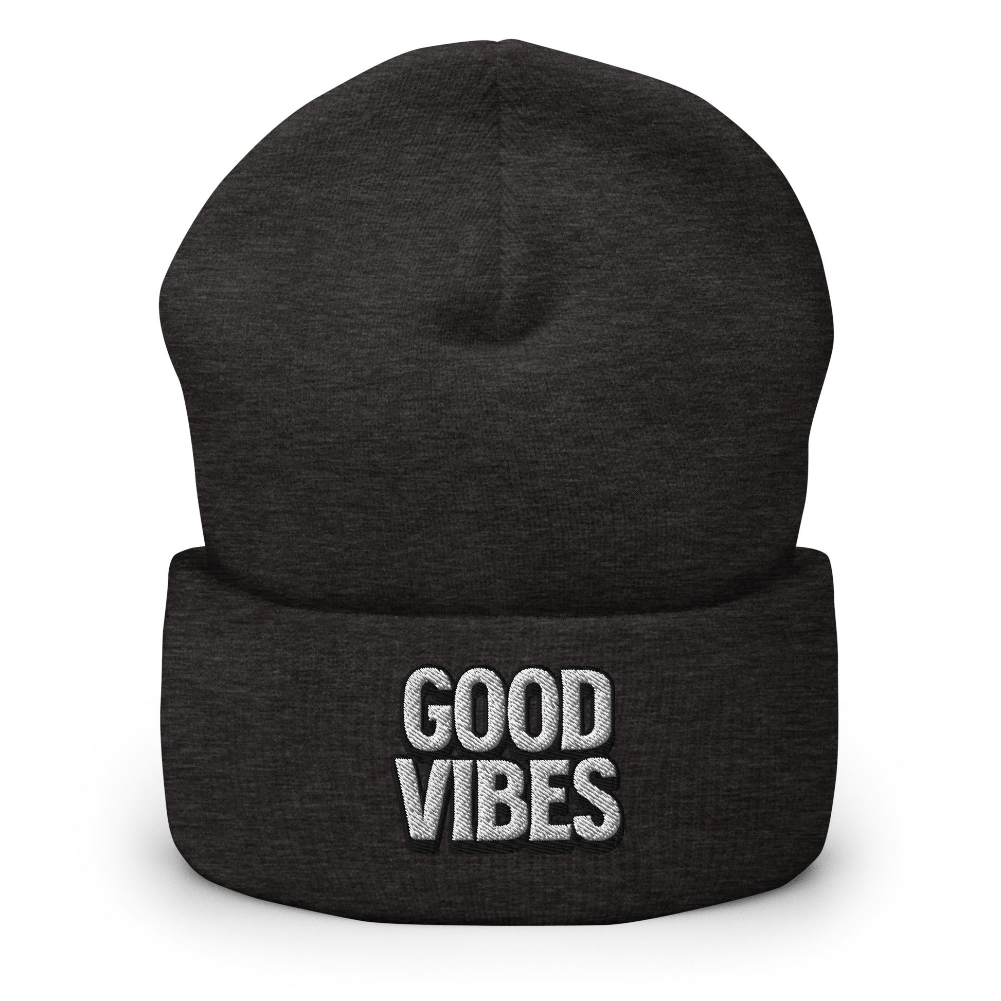 Good Vibes Cuffed Beanie - Swash Peak