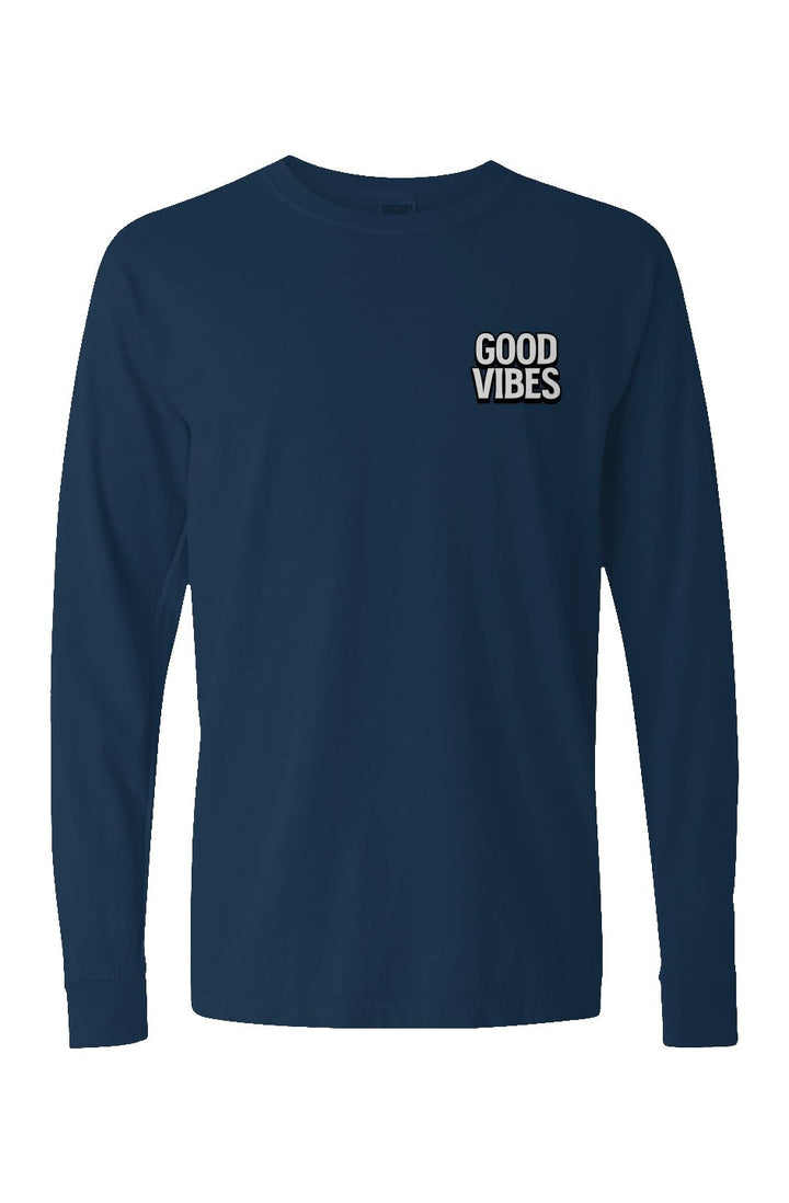 Good Vibes Long Sleeve Unisex Tee - Swash Peak