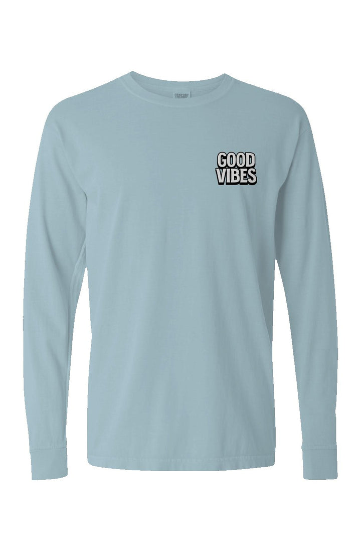 Good Vibes Long Sleeve Unisex Tee - Swash Peak