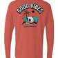 Good Vibes Long Sleeve Unisex Tee - Swash Peak