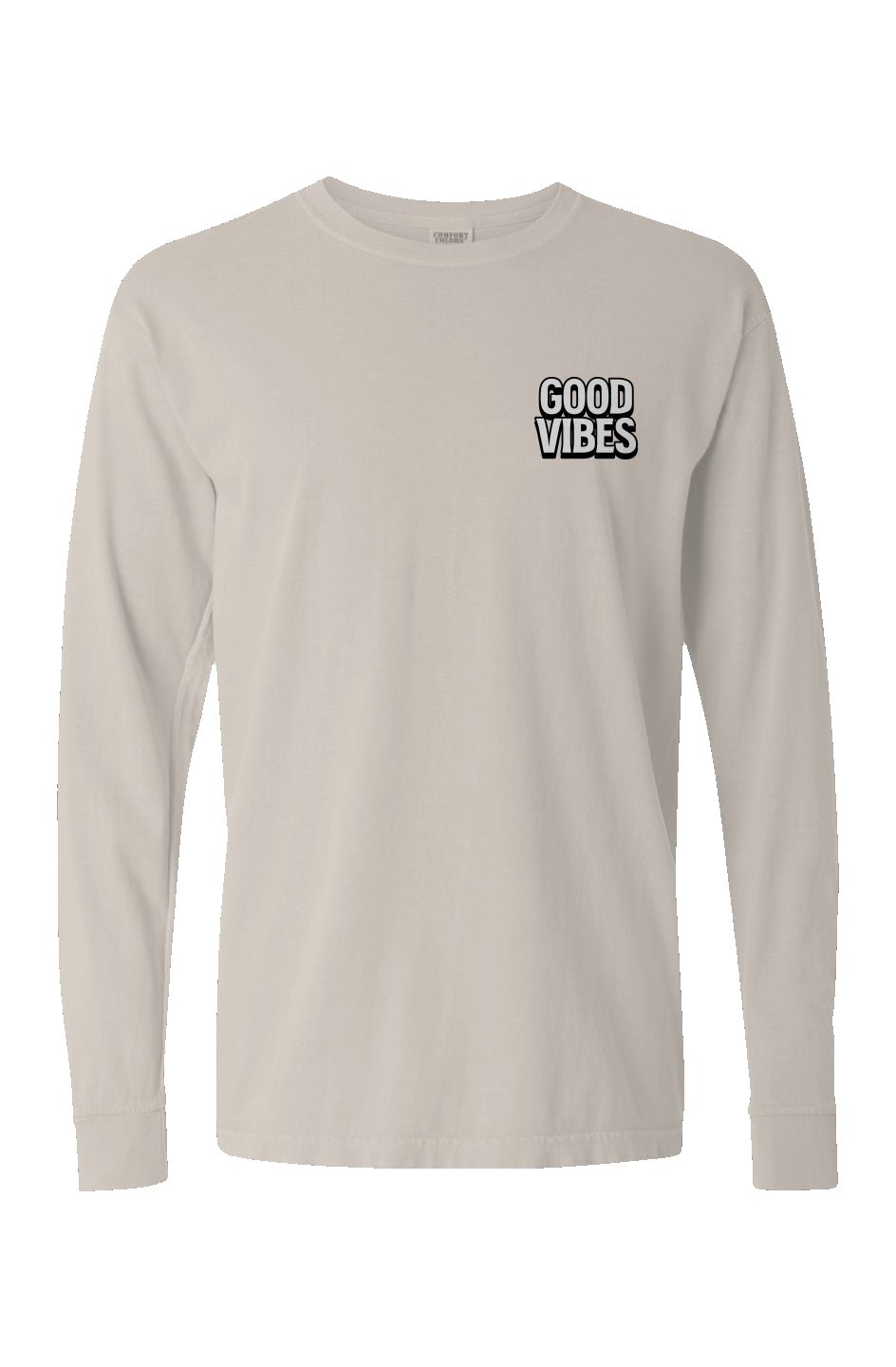 Good Vibes Long Sleeve Unisex Tee - Swash Peak