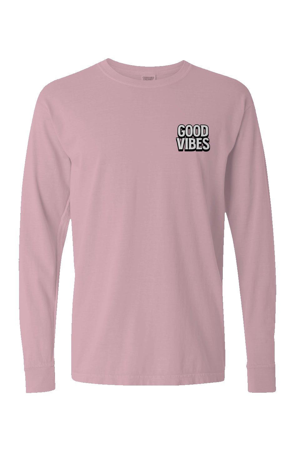 Good Vibes Long Sleeve Unisex Tee - Swash Peak