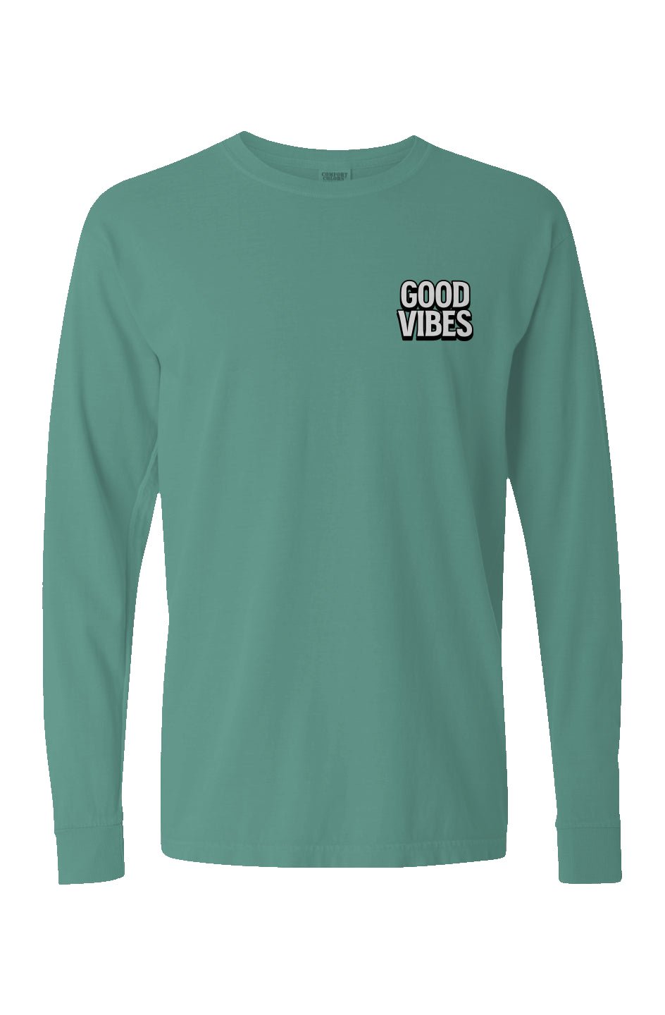 Good Vibes Long Sleeve Unisex Tee - Swash Peak