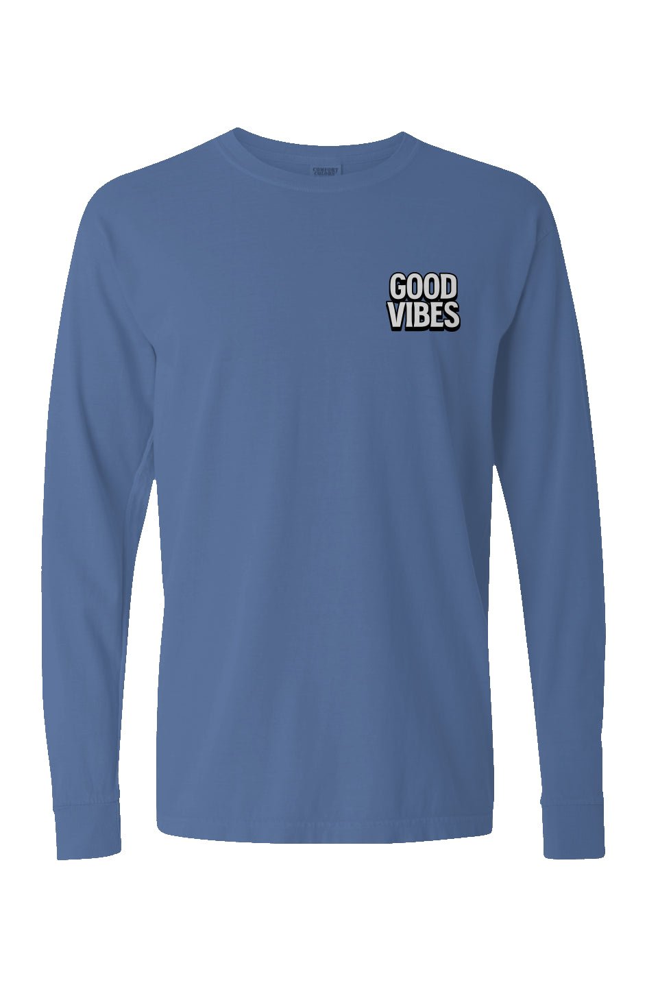 Good Vibes Long Sleeve Unisex Tee - Swash Peak