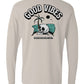Good Vibes Long Sleeve Unisex Tee - Swash Peak