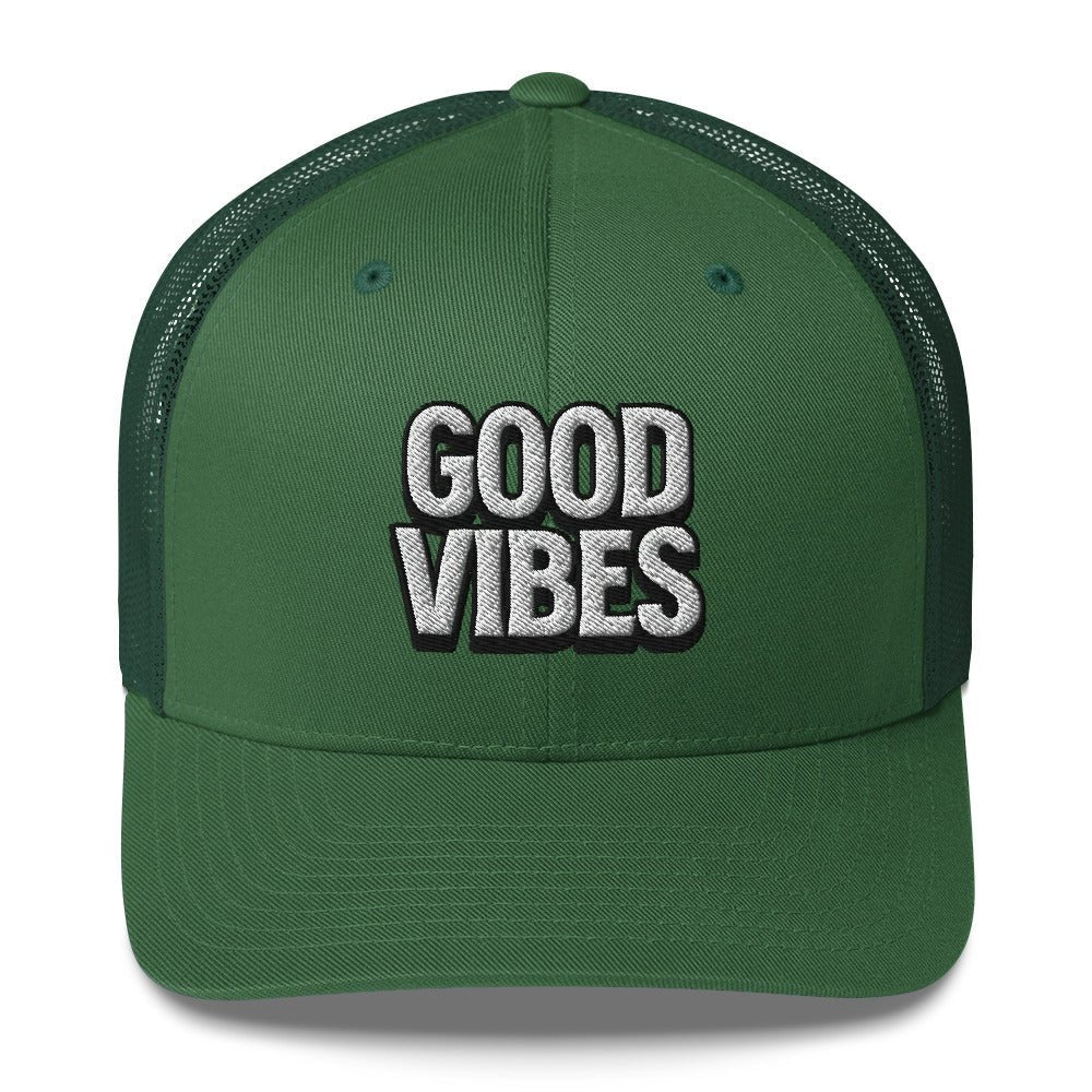 Good Vibes Trucker Hat - Swash Peak