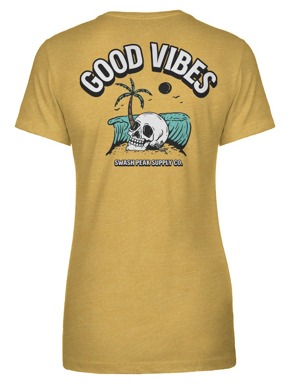 Good Vibes Women's Tee - Swash Peak