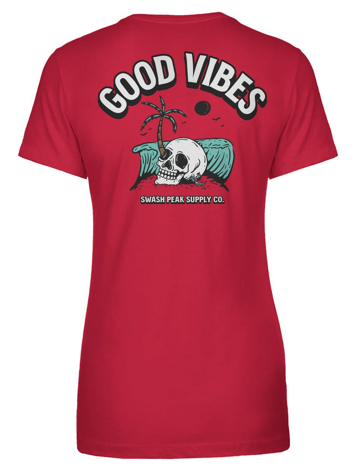 Good Vibes Women's Tee - Swash Peak