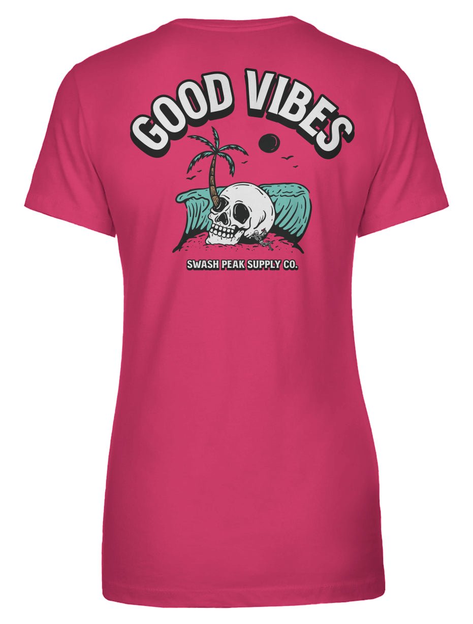Good Vibes Women's Tee - Swash Peak