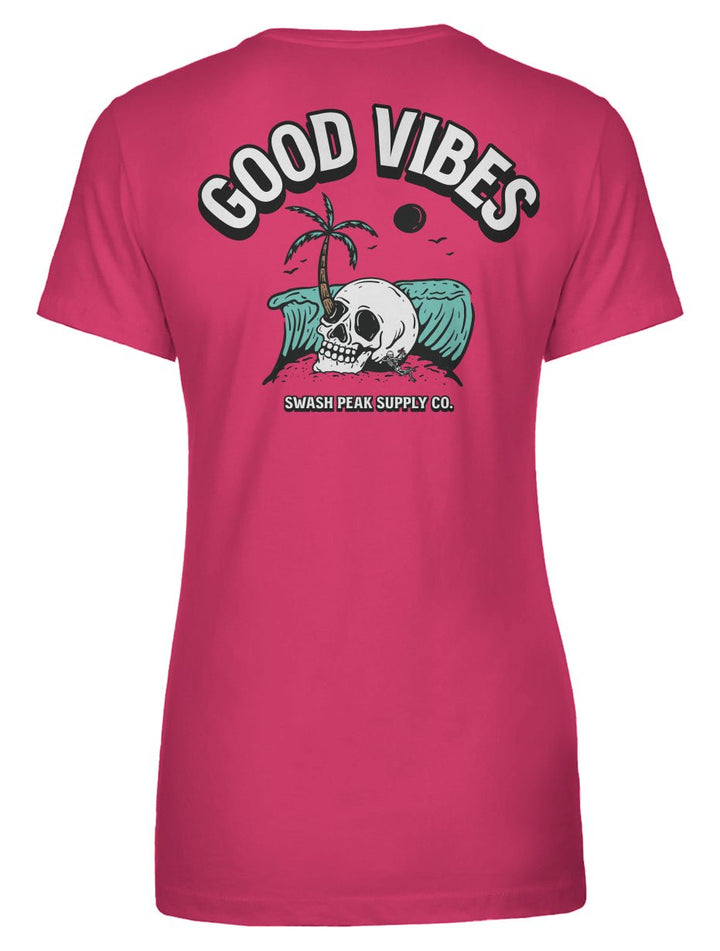Good Vibes Women's Tee - Swash Peak