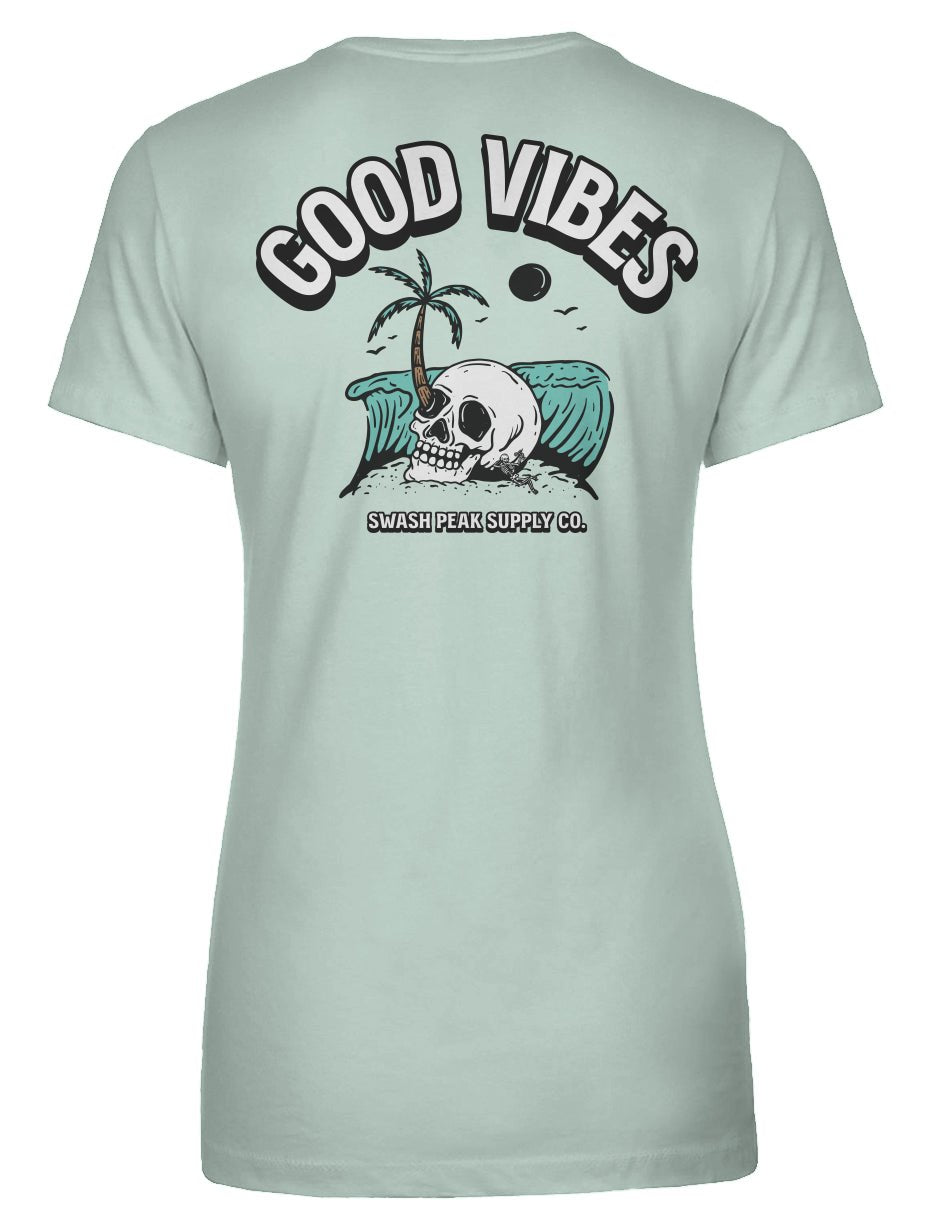 Good Vibes Women's Tee - Swash Peak