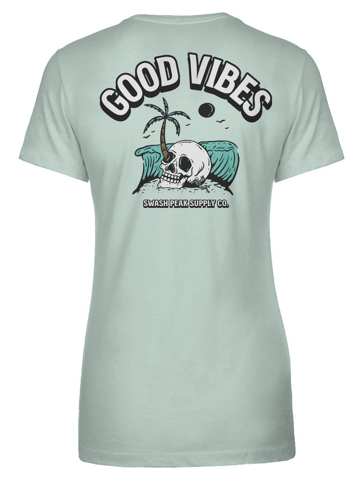 Good Vibes Women's Tee - Swash Peak