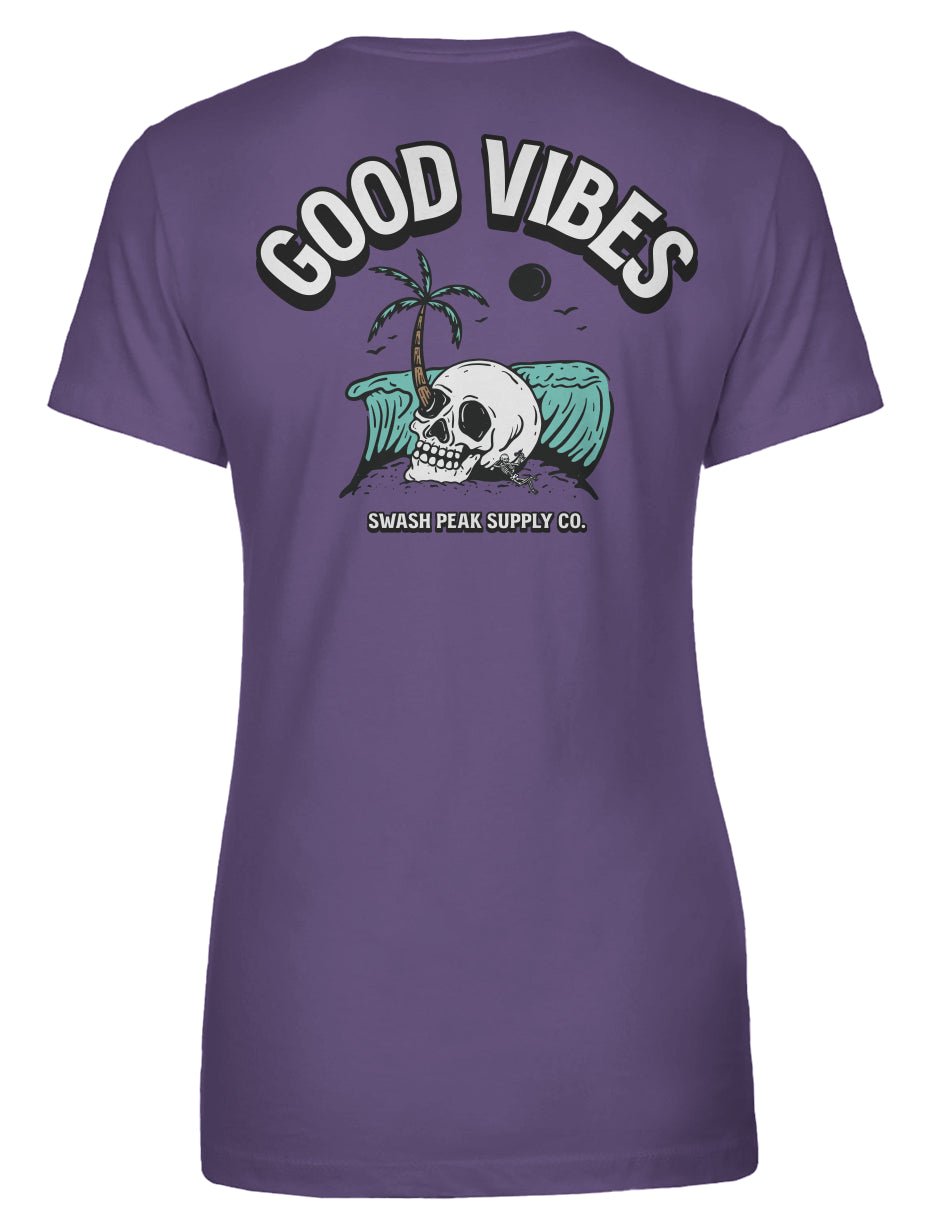 Good Vibes Women's Tee - Swash Peak