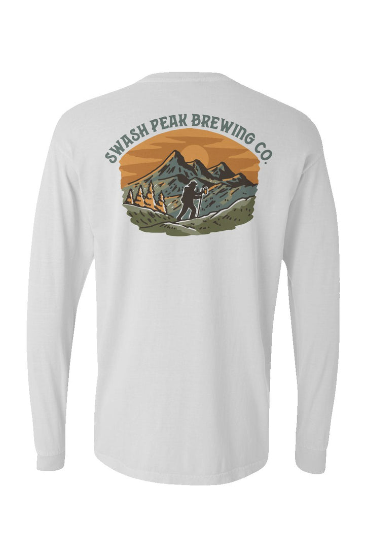 Hiking Beers Long Sleeve Unisex Tee - Swash Peak