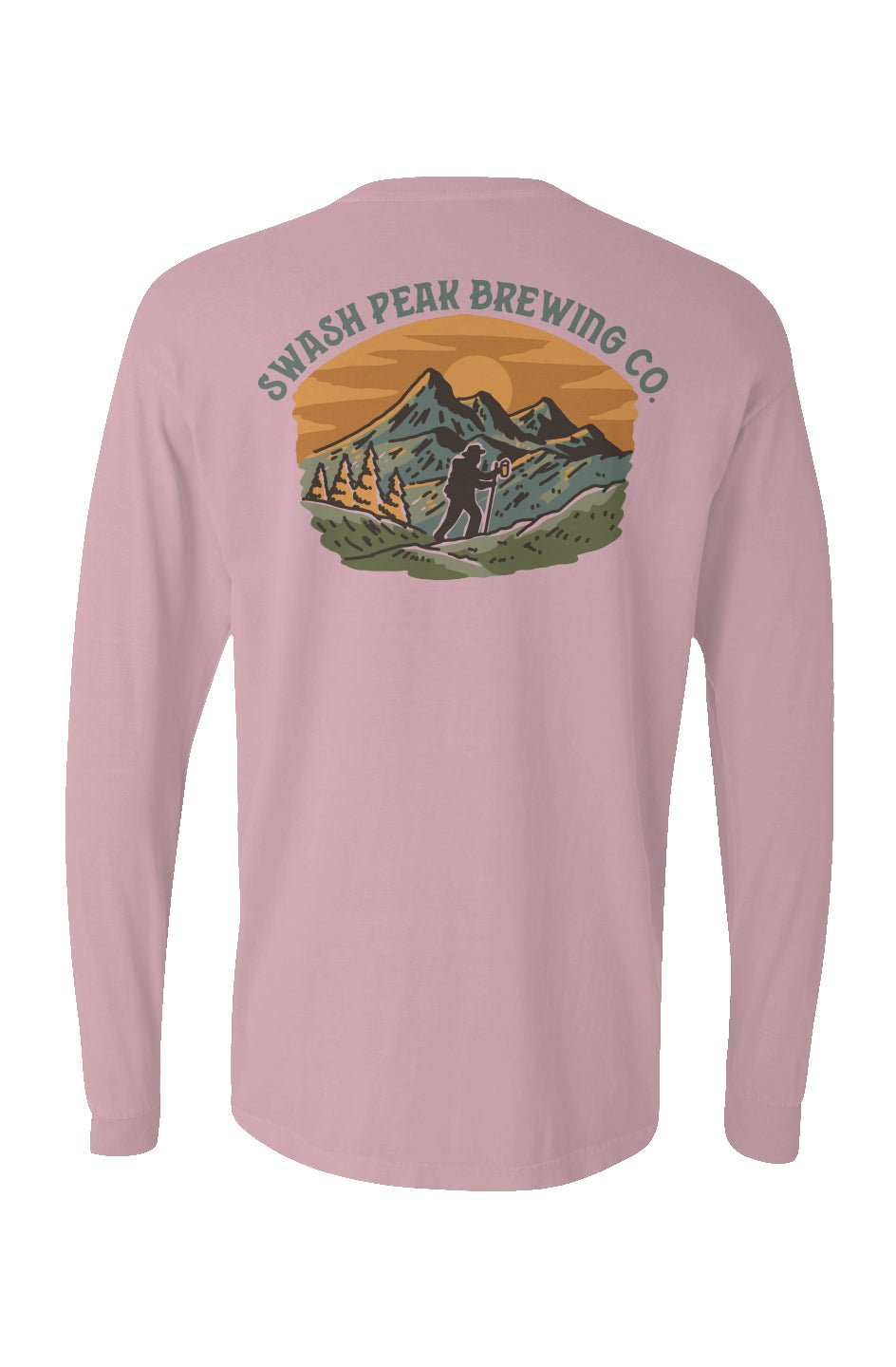 Hiking Beers Long Sleeve Unisex Tee - Swash Peak