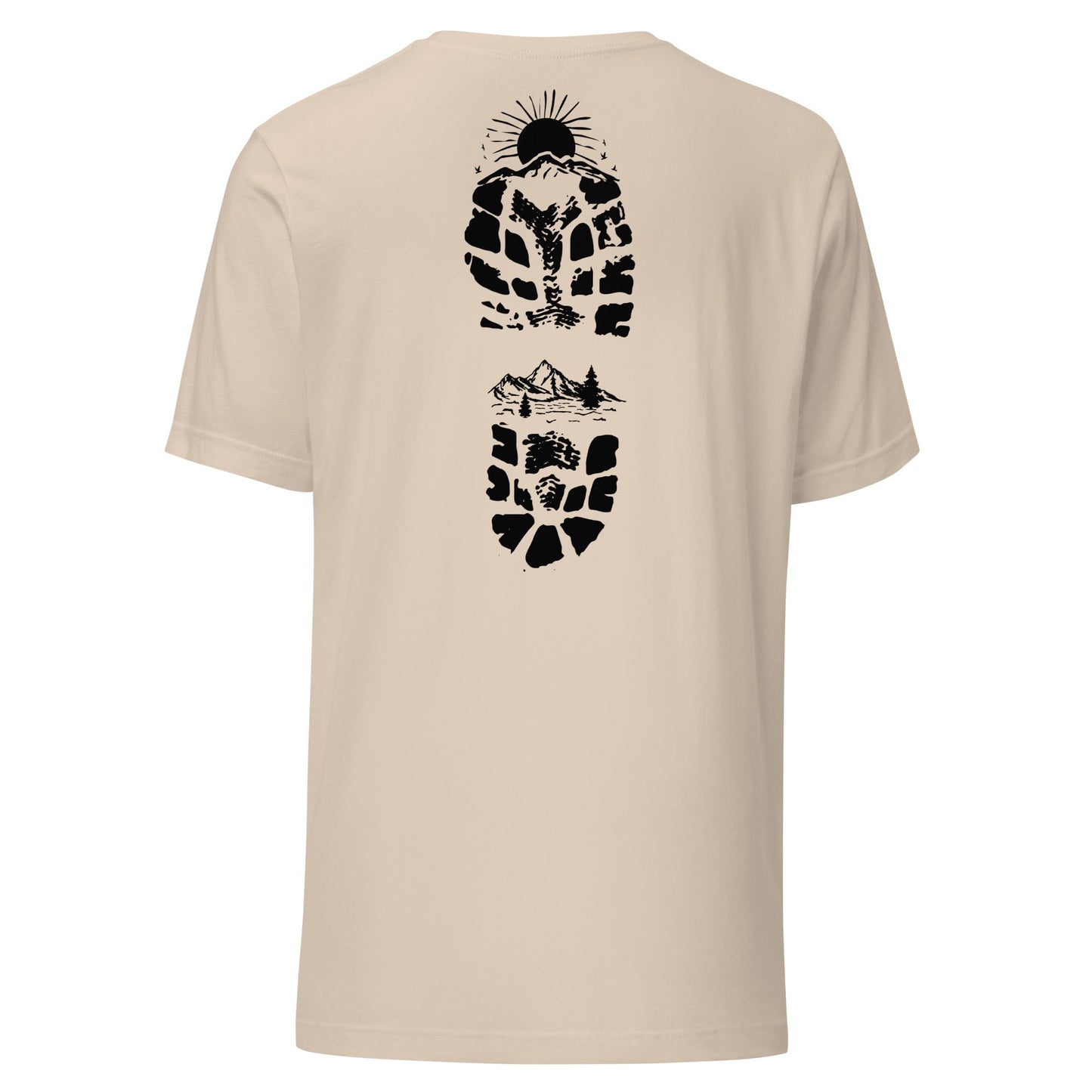 Hiking Bootprint Unisex Tee - Swash Peak