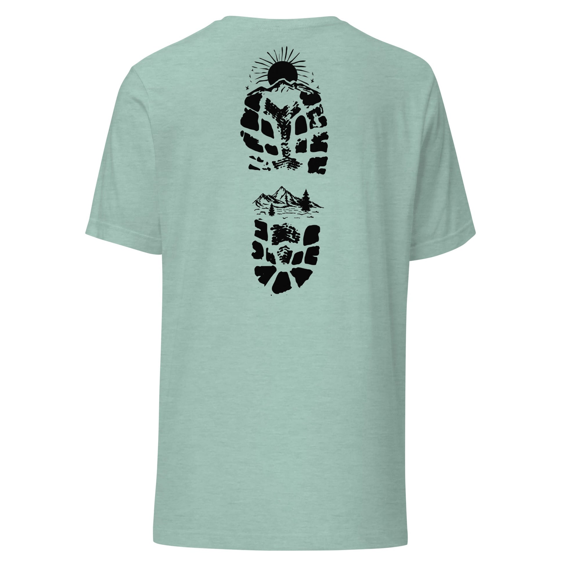 Hiking Bootprint Unisex Tee - Swash Peak