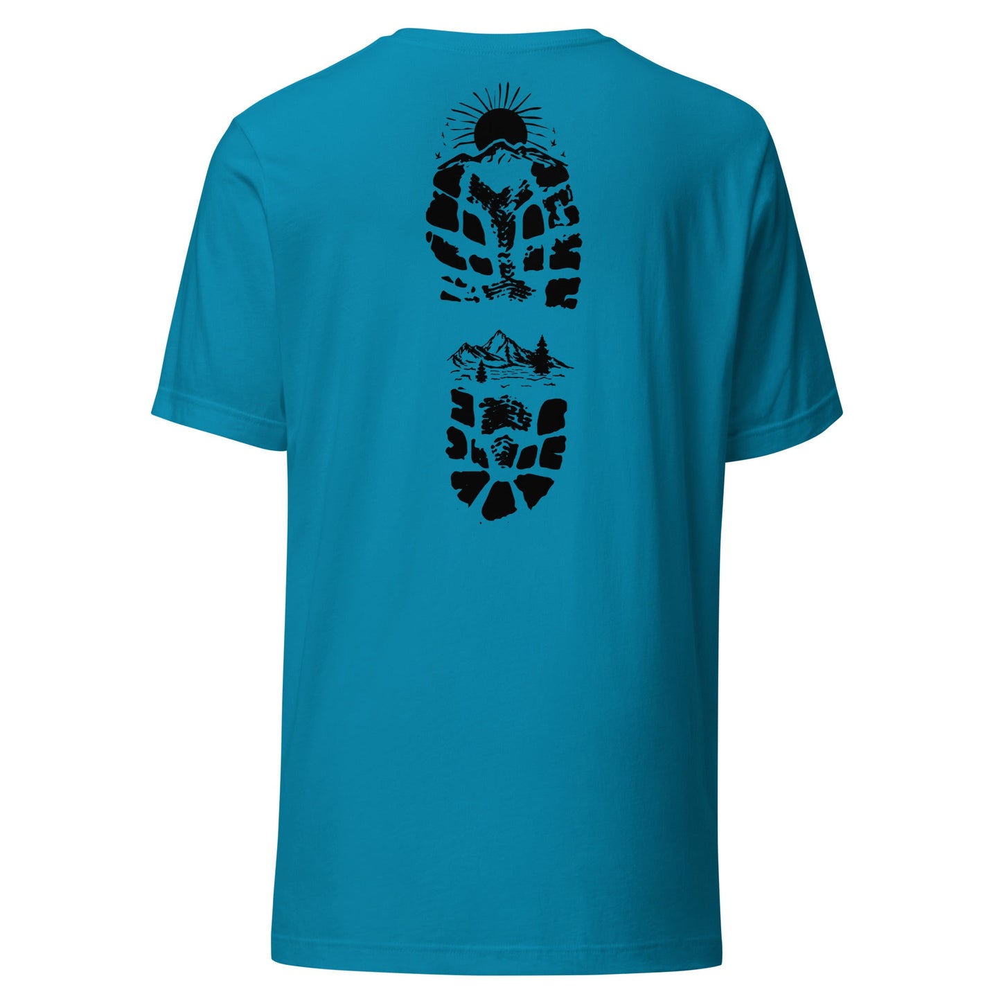 Hiking Bootprint Unisex Tee - Swash Peak