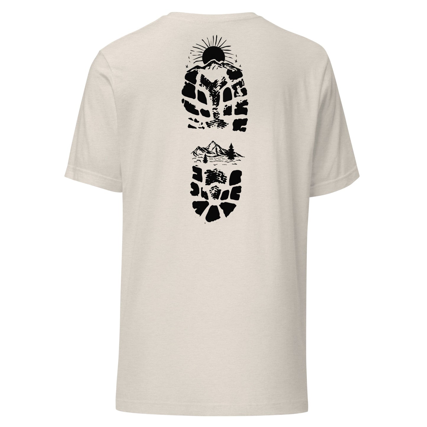 Hiking Bootprint Unisex Tee - Swash Peak