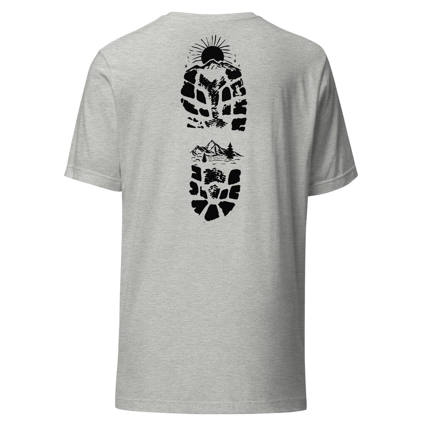 Hiking Bootprint Unisex Tee - Swash Peak