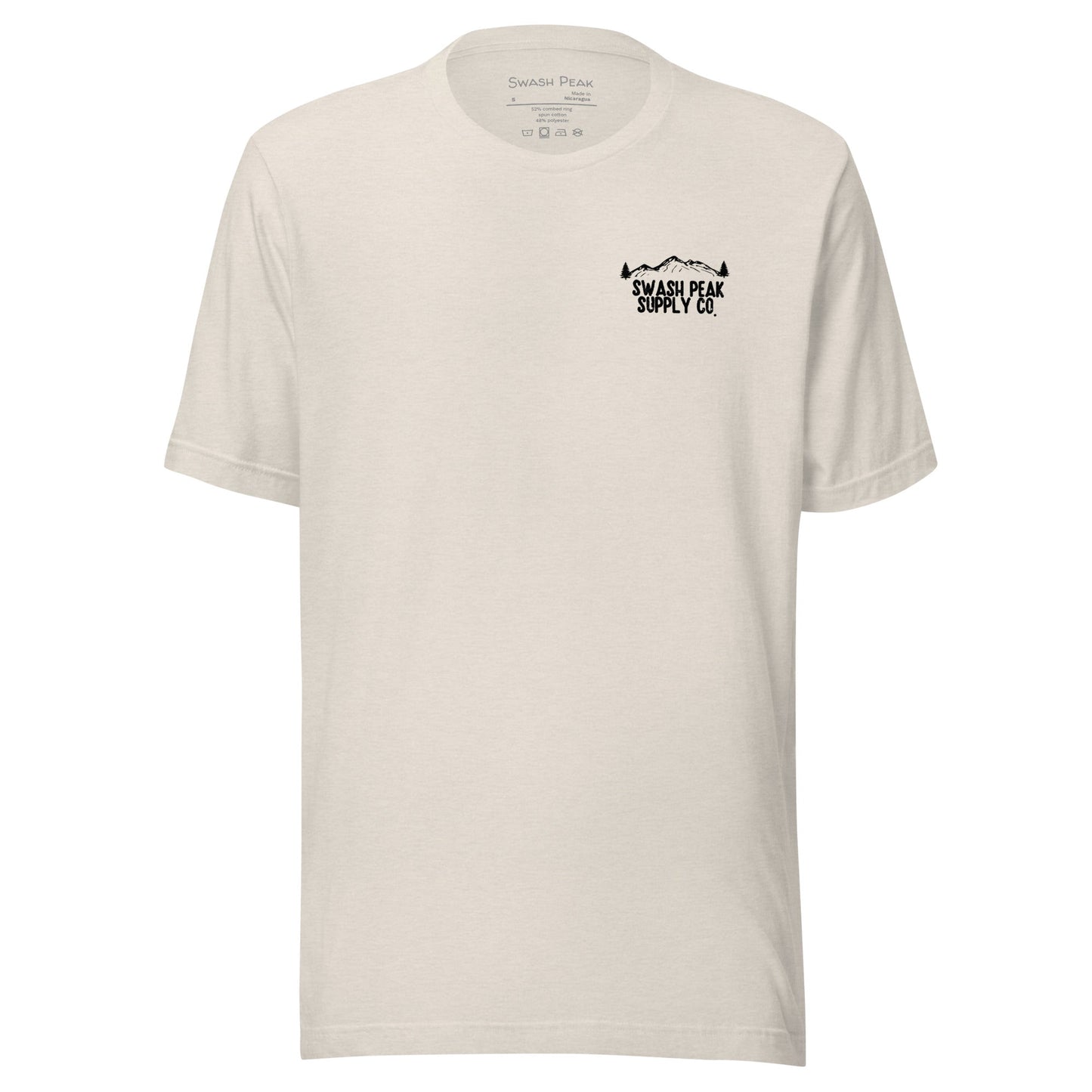 Hiking Bootprint Unisex Tee - Swash Peak