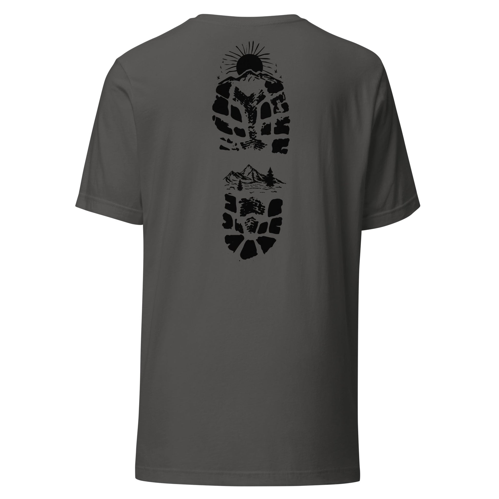 Hiking Bootprint Unisex Tee - Swash Peak