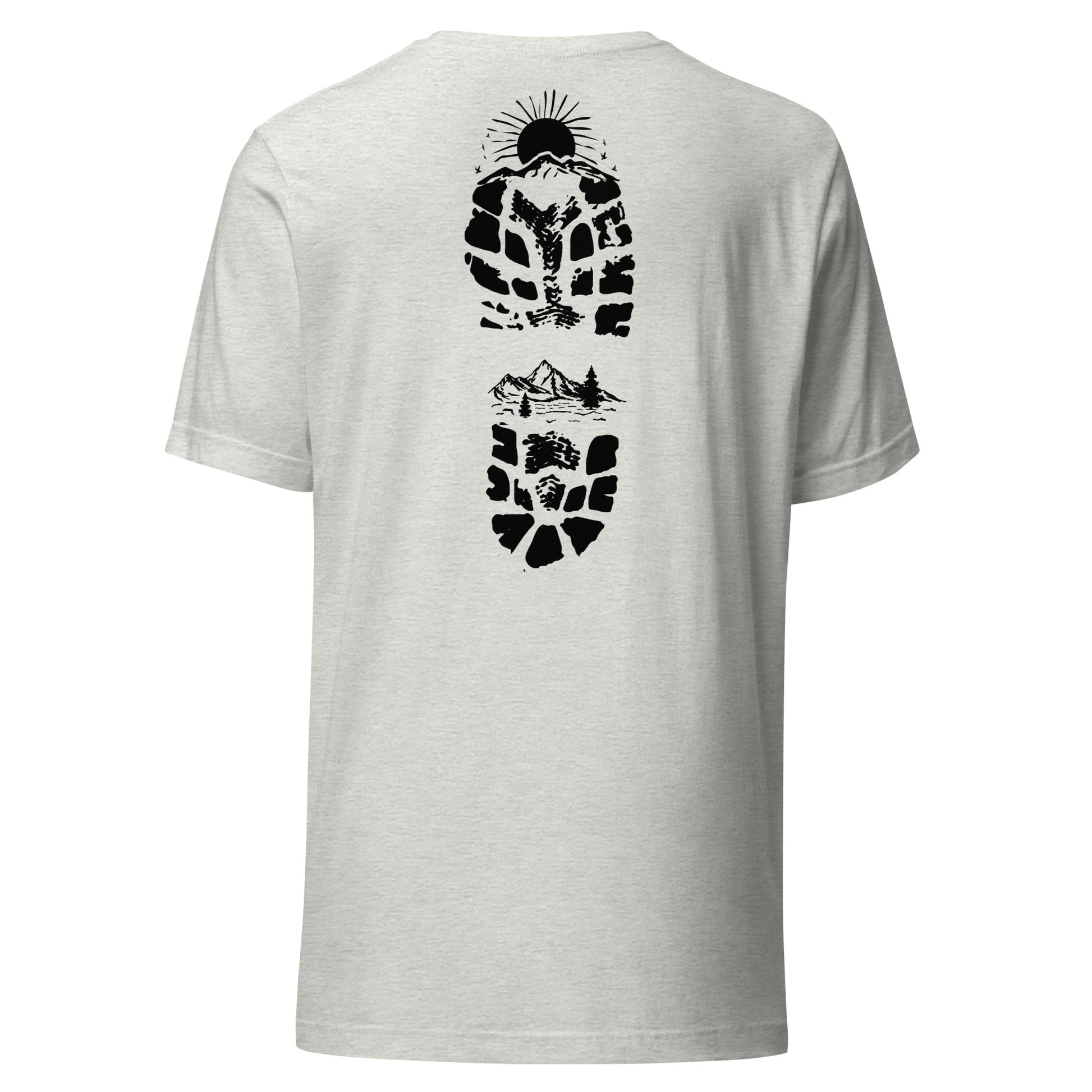 Hiking Bootprint Unisex Tee - Swash Peak