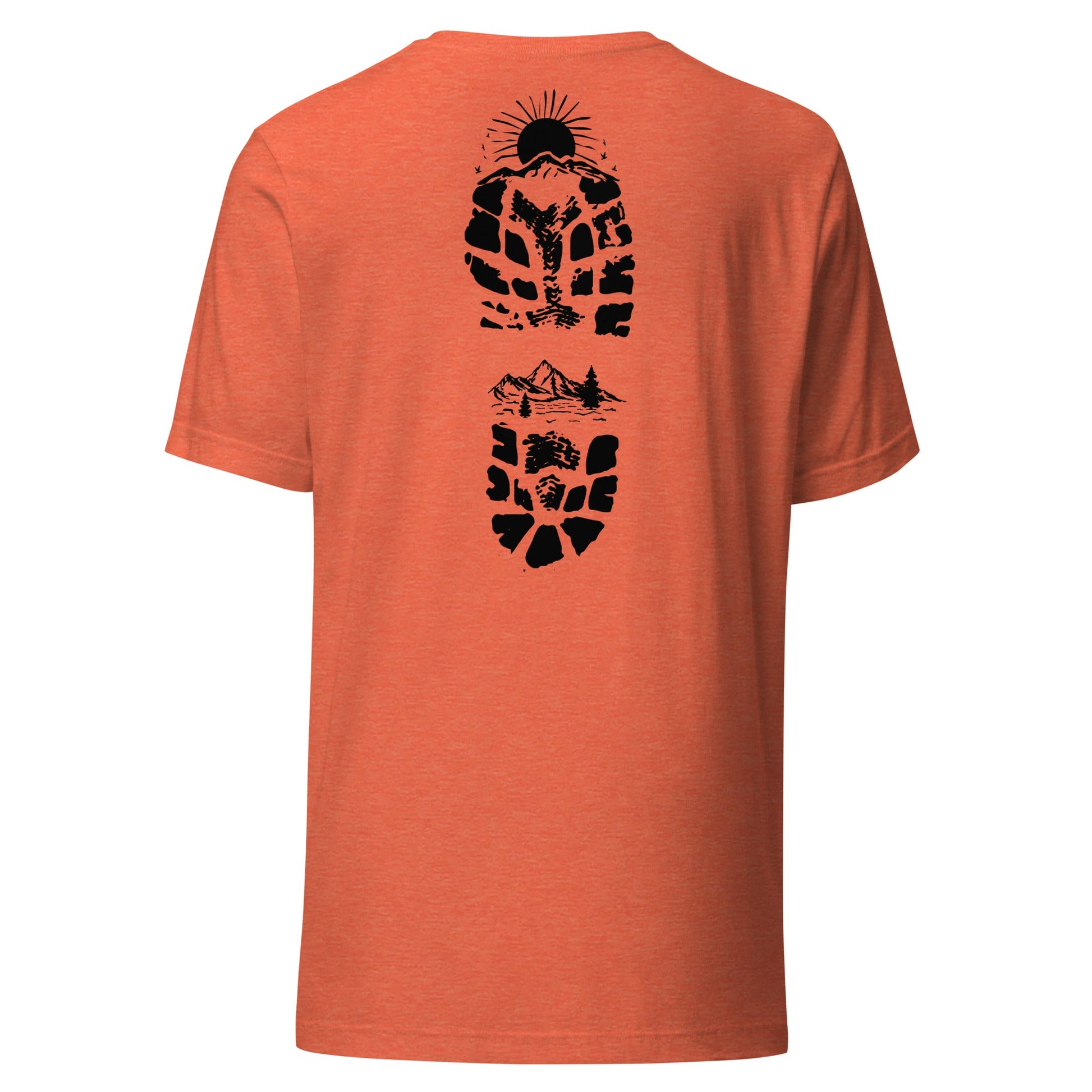 Hiking Bootprint Unisex Tee - Swash Peak