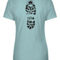 Hiking Bootprint Women's Tee - Swash Peak