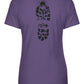 Hiking Bootprint Women's Tee - Swash Peak