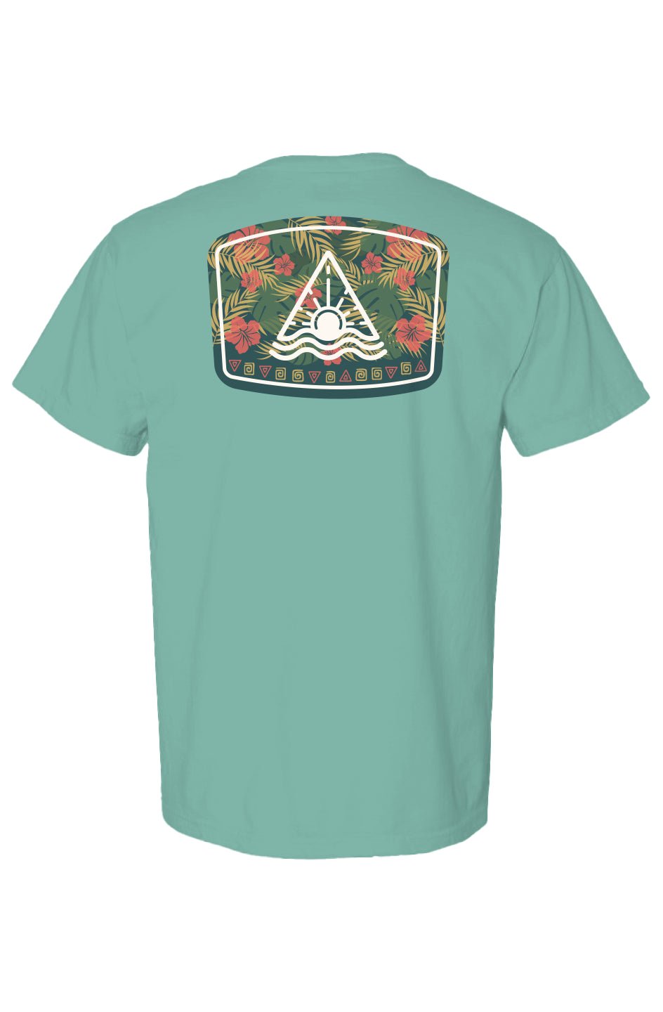 Island Current Heavyweight Tee - Swash Peak