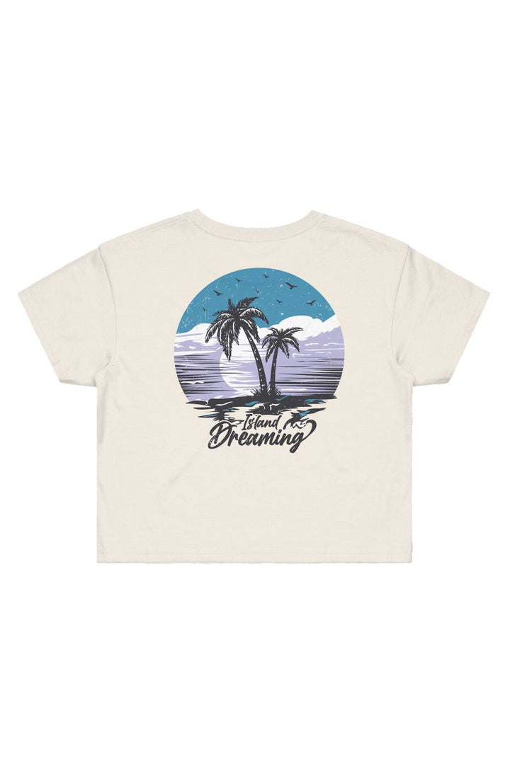Island Dreaming Cropped Tee - Swash Peak
