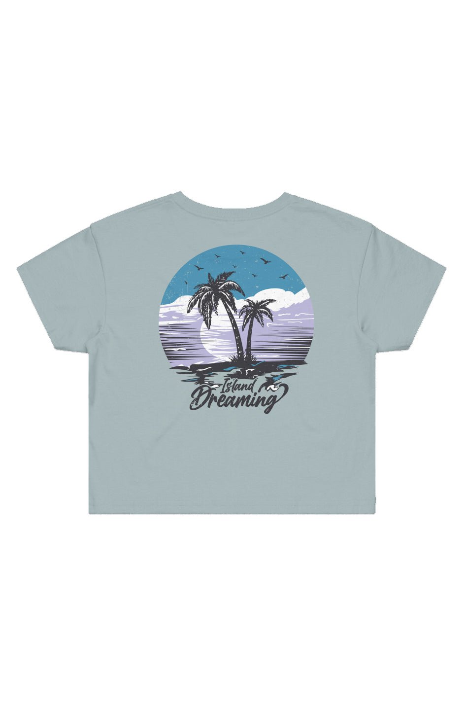 Island Dreaming Cropped Tee - Swash Peak