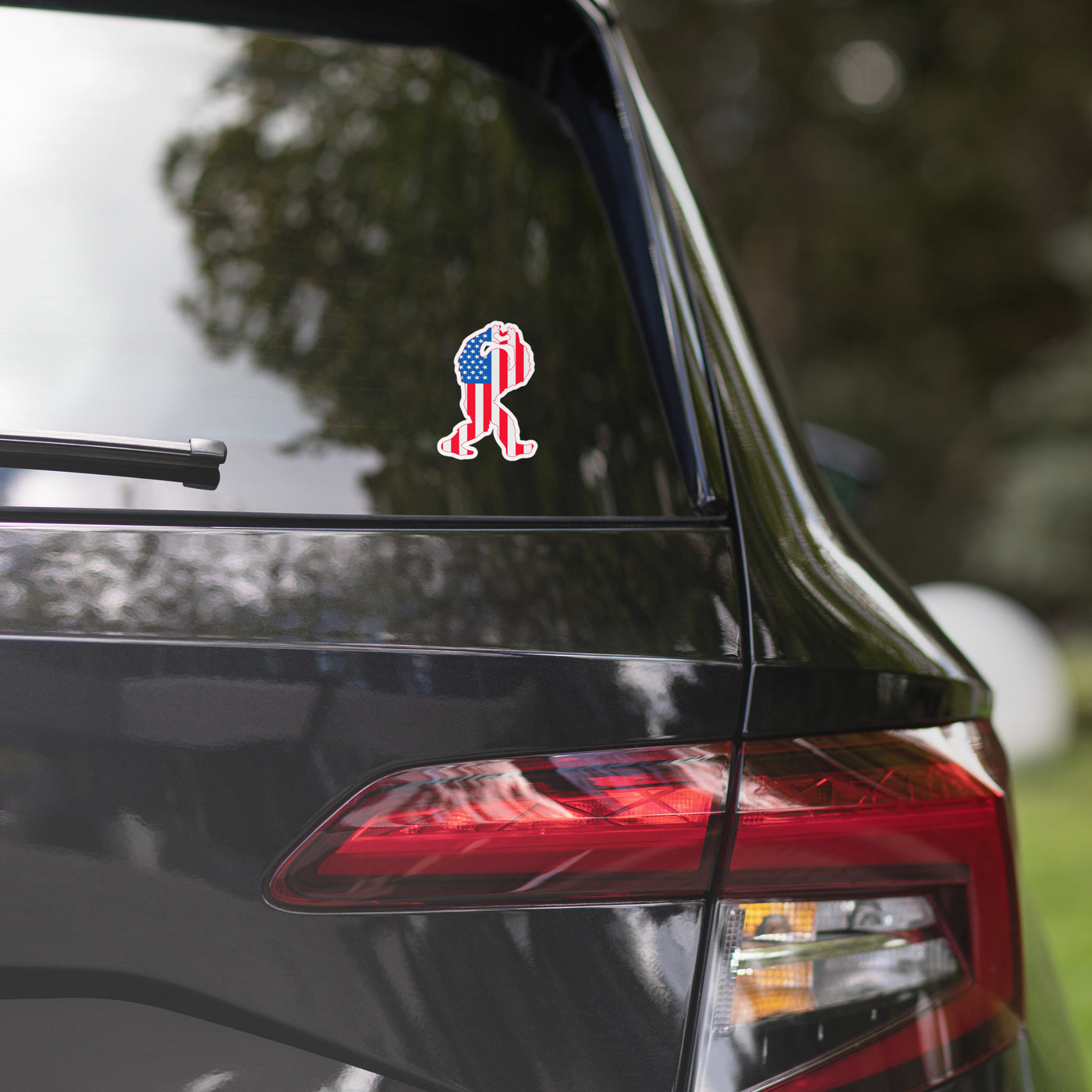 USA Sasquatch Sticker