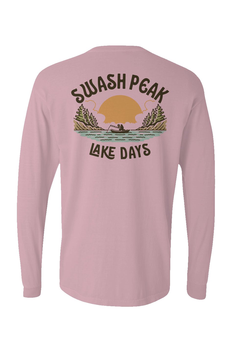 Lake Days Long Sleeve Unisex Tee - Swash Peak
