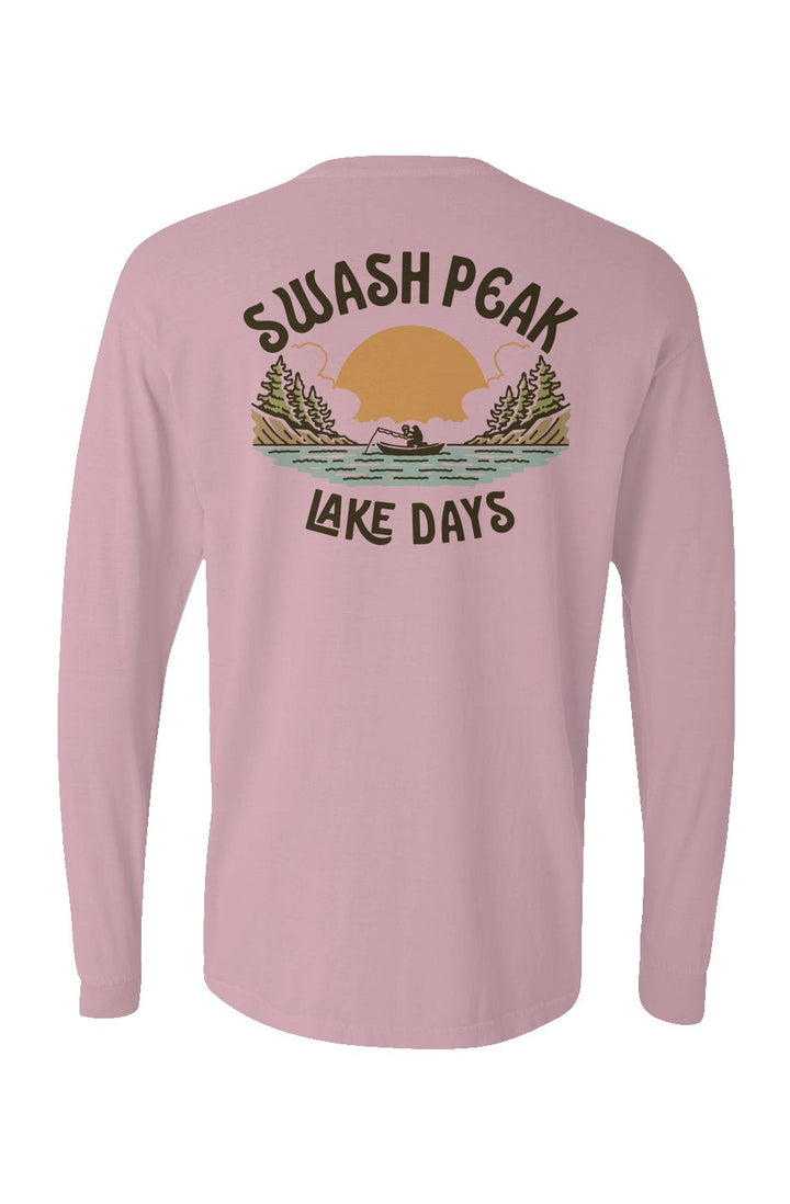 Lake Days Long Sleeve Unisex Tee - Swash Peak