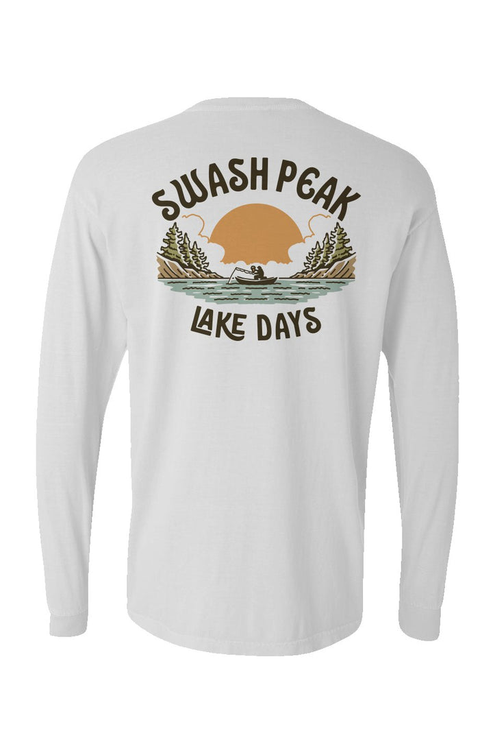 Lake Days Long Sleeve Unisex Tee - Swash Peak