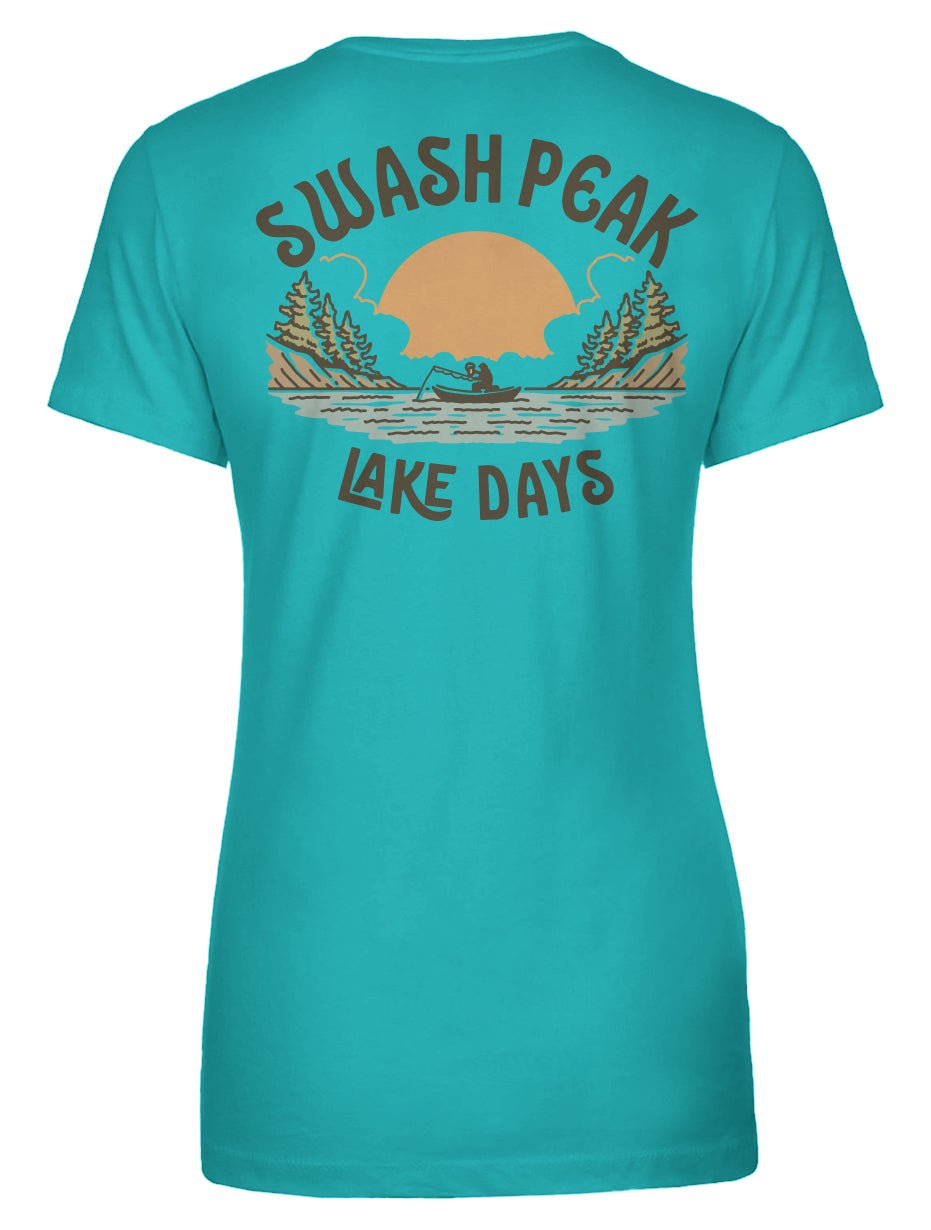 Lake Days Women's Tee - Swash Peak
