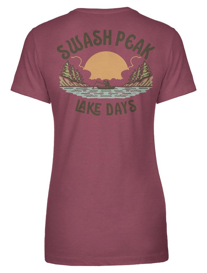 Lake Days Women's Tee - Swash Peak