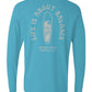 Life Is About Balance Long Sleeve Unisex Tee - Swash Peak