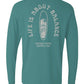 Life Is About Balance Long Sleeve Unisex Tee - Swash Peak