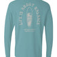 Life Is About Balance Long Sleeve Unisex Tee - Swash Peak