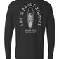 Life Is About Balance Long Sleeve Unisex Tee - Swash Peak