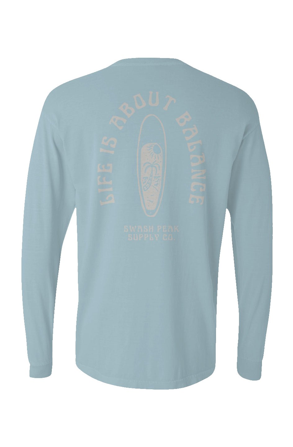 Life Is About Balance Long Sleeve Unisex Tee - Swash Peak