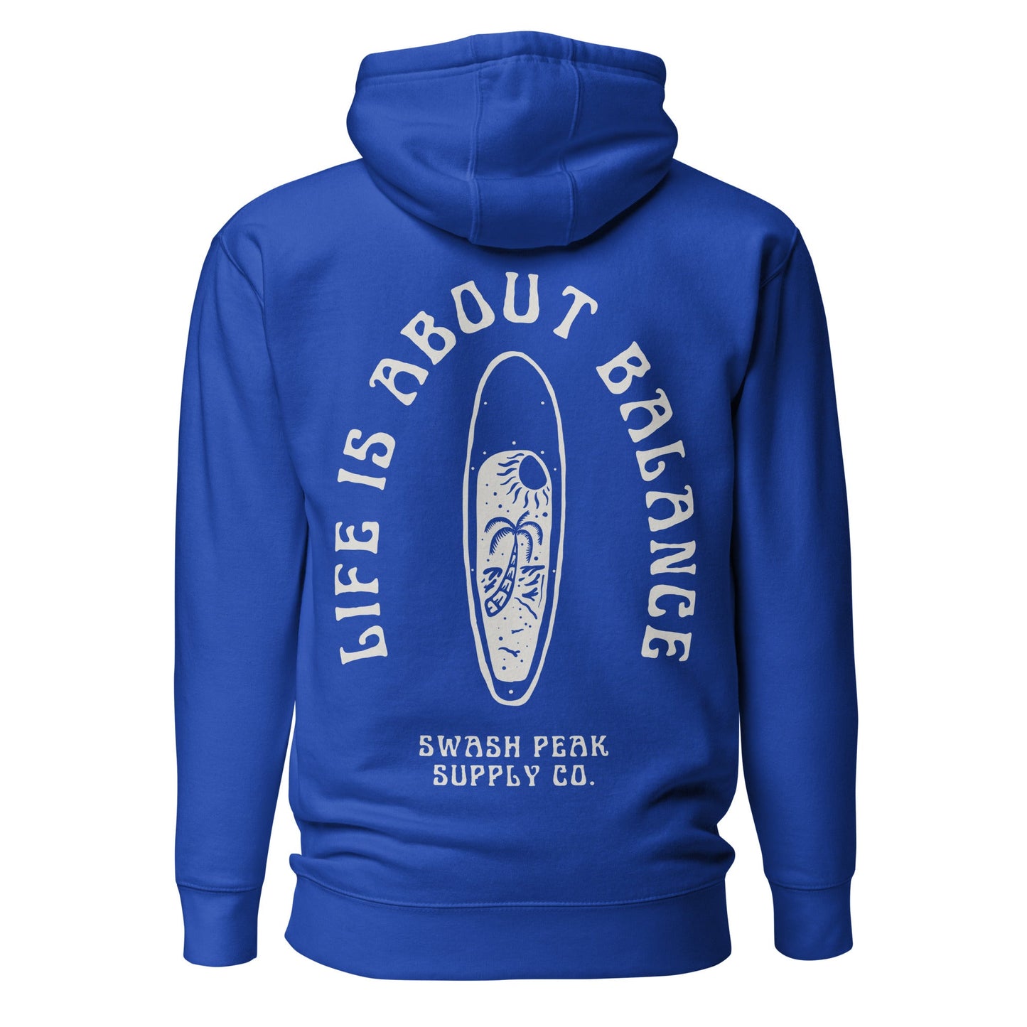 Life Is About Balance Unisex Hoodie - Swash Peak