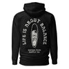 Life Is About Balance Unisex Hoodie - Swash Peak