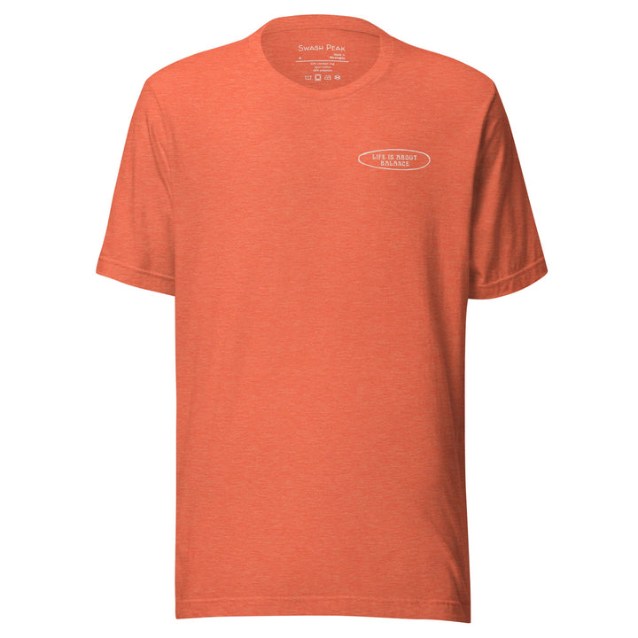 Life Is About Balance Unisex Tee - Swash Peak