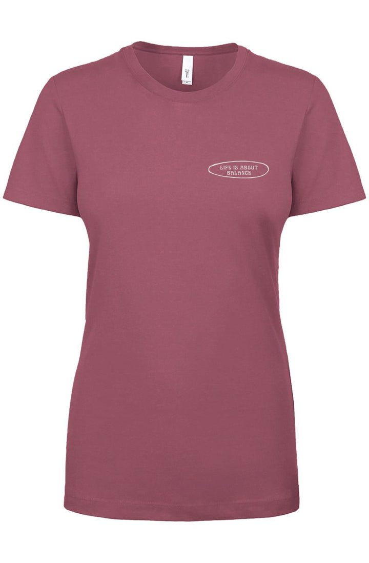 Life is About Balance Women's Tee - Swash Peak